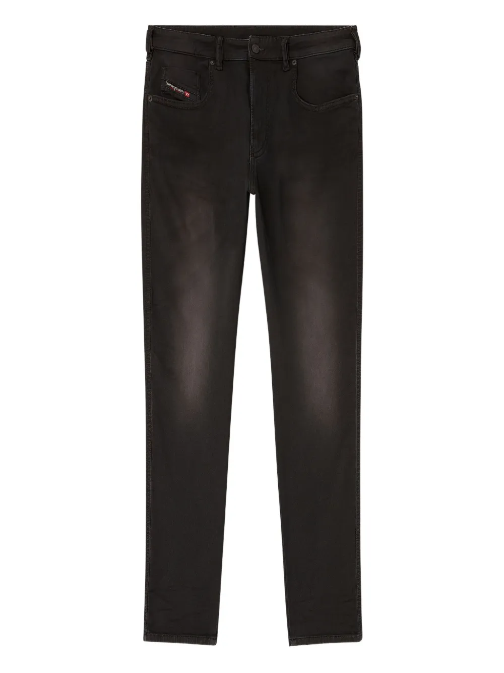 Diesel 2062 D-strukt Five-pocket Jeans In Black