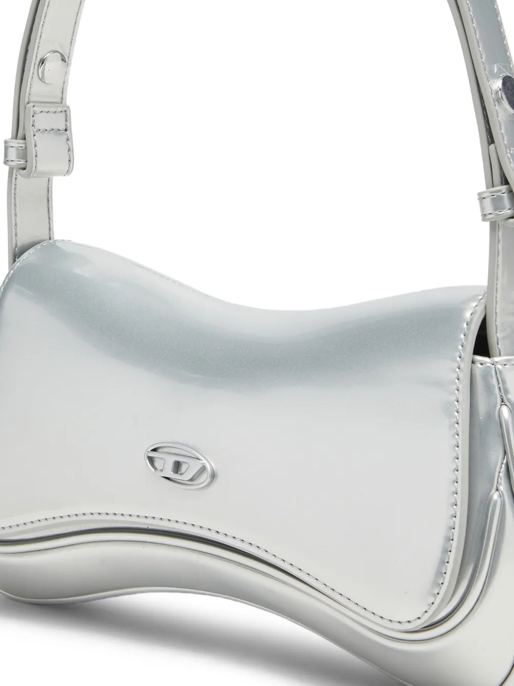 Diesel Clutch met logoplakkaat Zilver