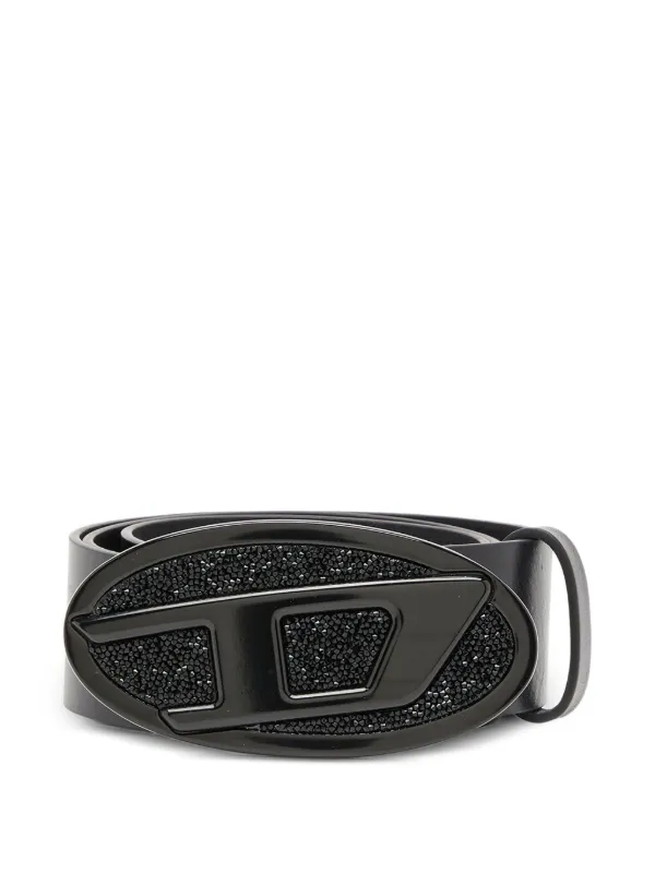 Diesel B-1dr 2.0 Full Rocks レザーベルト | ブラック | FARFETCH JP