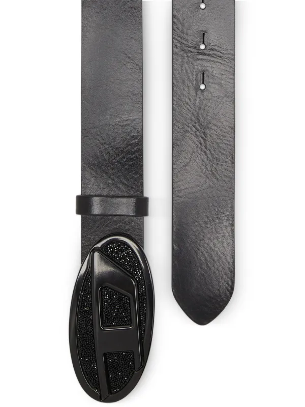 Diesel B-1dr 2.0 Full Rocks レザーベルト | ブラック | FARFETCH JP