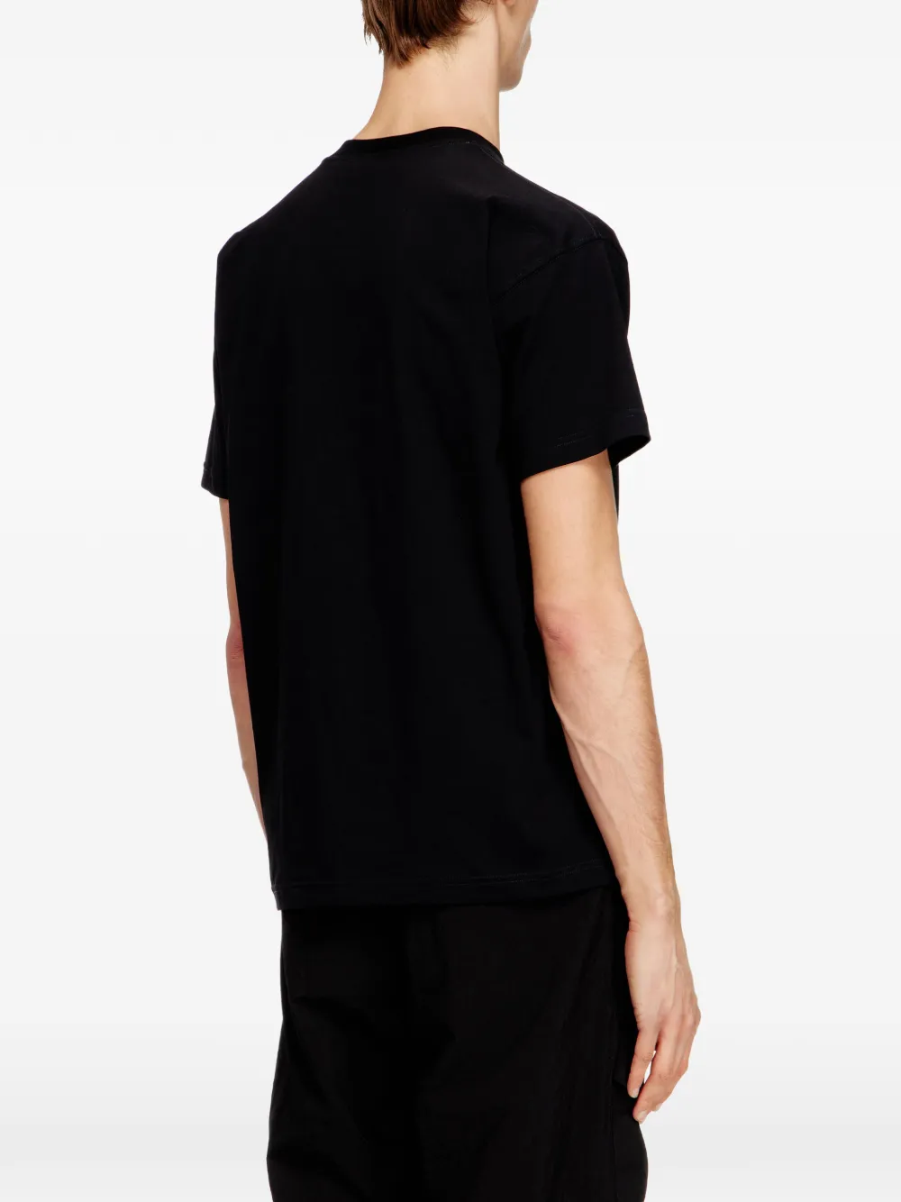 Diesel T-Norm-V16 T-shirt Zwart