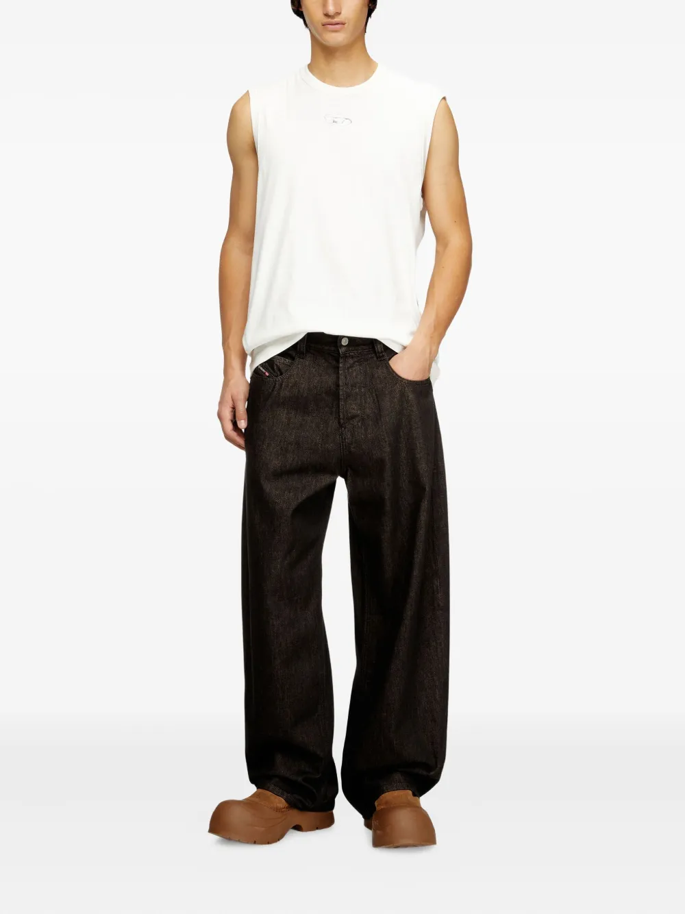 Diesel 1997 D-enim Jeans In Black