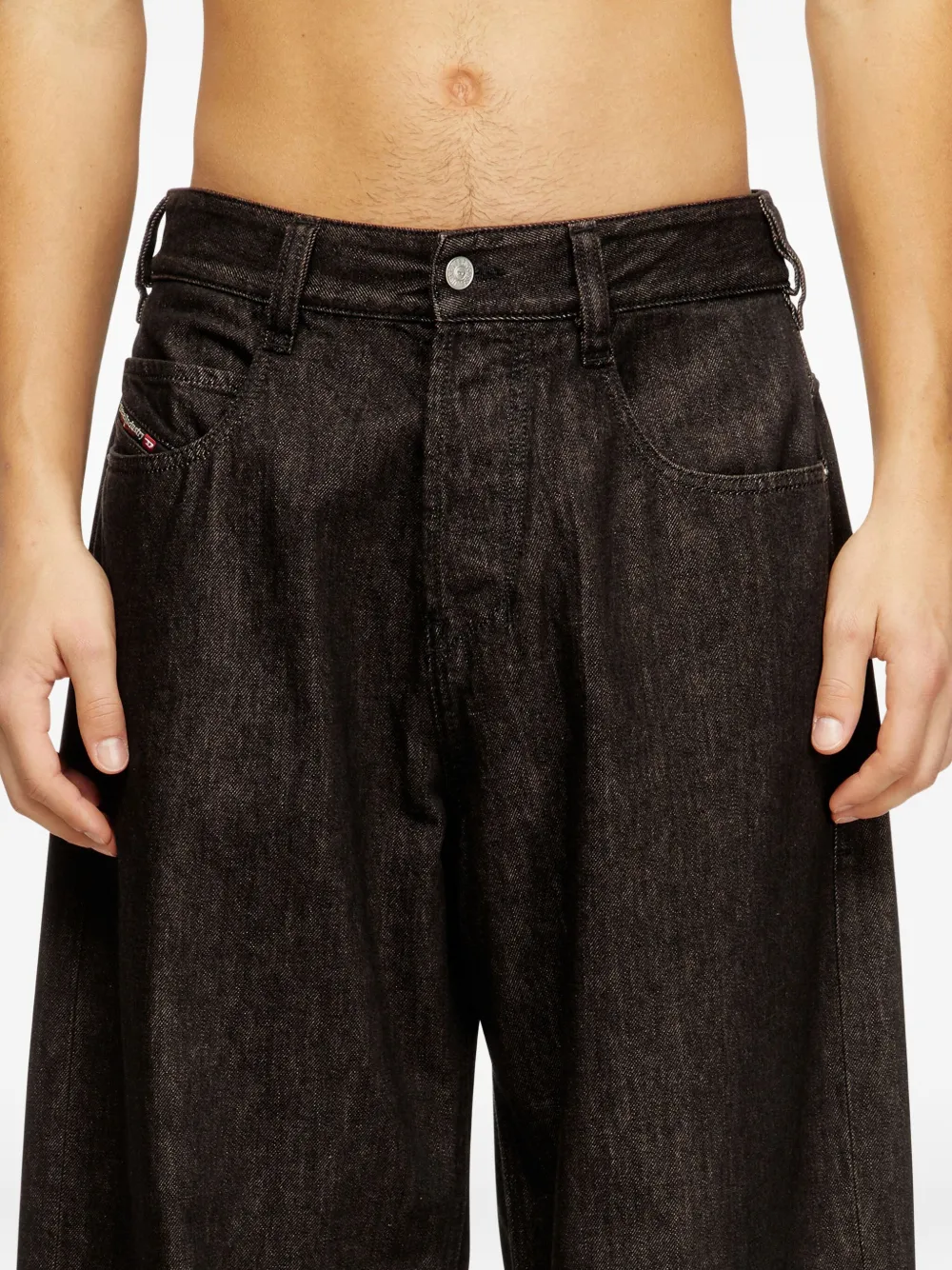 Diesel 1997 D-enim Jeans In Black