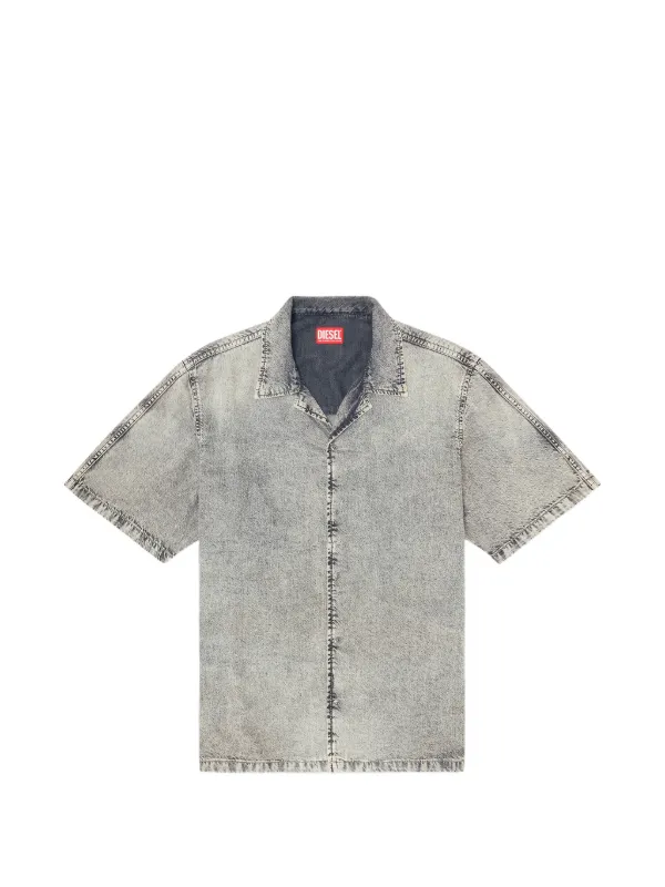 Diesel D-Nabil S8 Denim Shirt | Grey | FARFETCH JO
