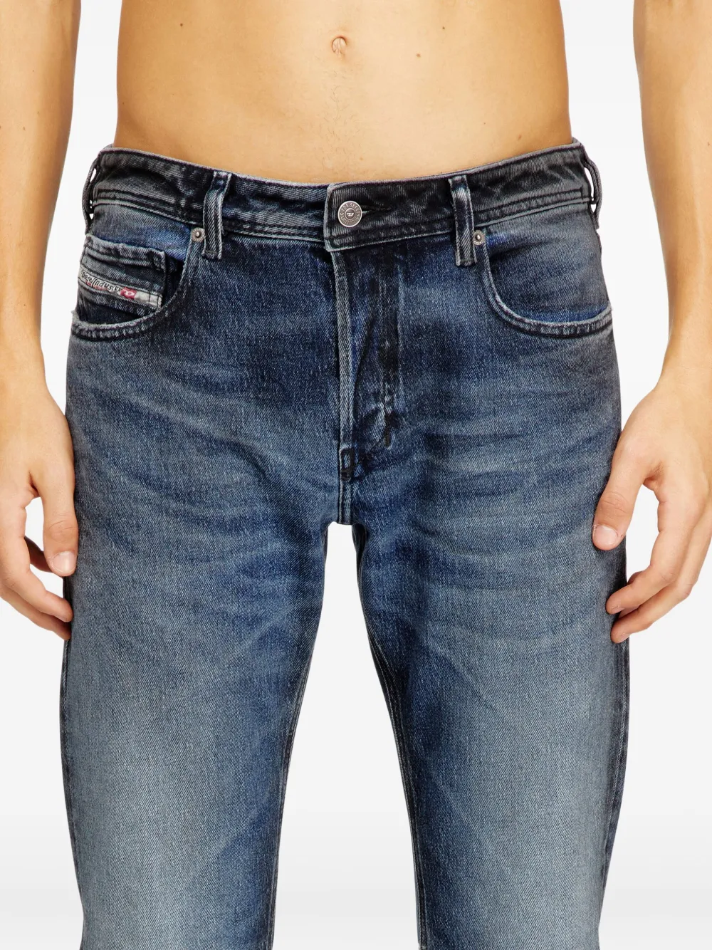 Diesel 2019 D-strukt Slim-cut Jeans In Multi