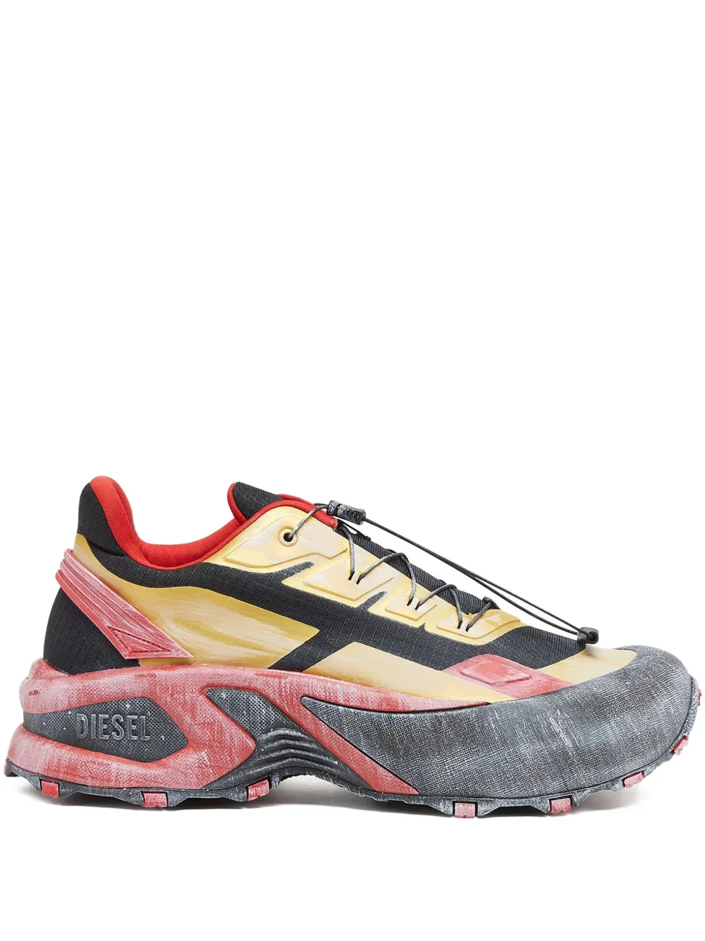 Diesel D-Cage Runner sneakers Geel