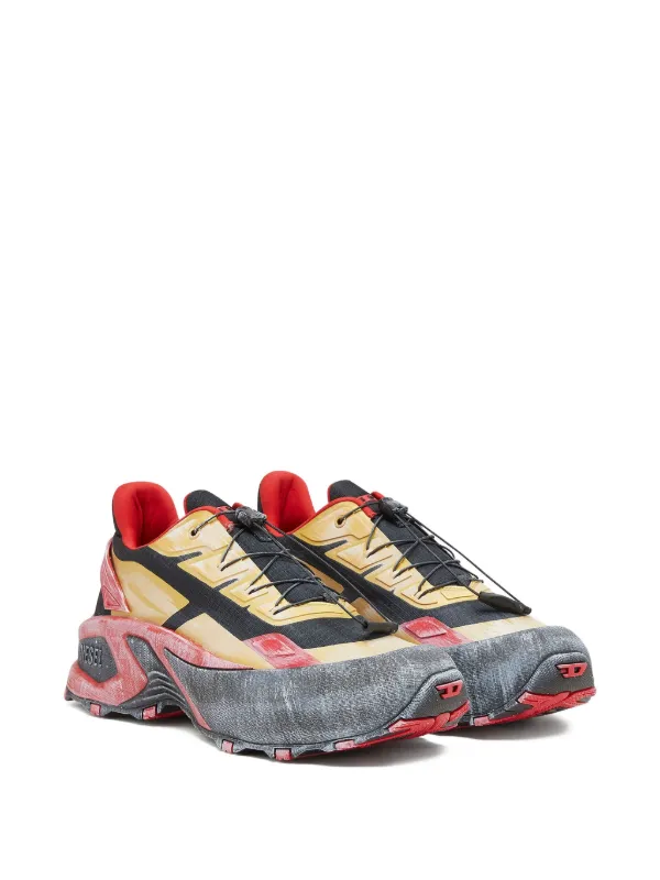 靴 25ss diesel d-cage runner Diesel D-Cage Runner Sneakers | Yellow | FARFETCH
