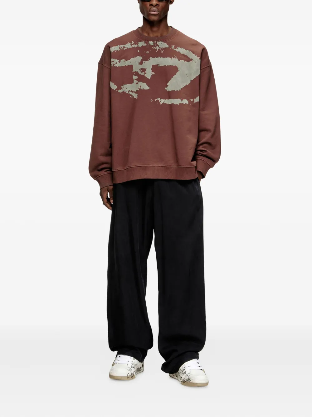 Diesel S-BOXT-N5 sweater - Bruin