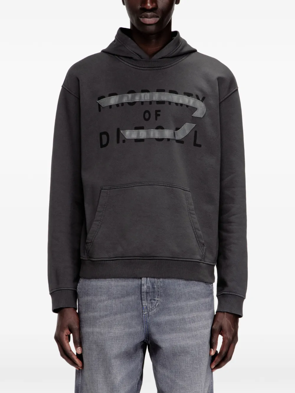 Diesel S-Norman hoodie Grijs