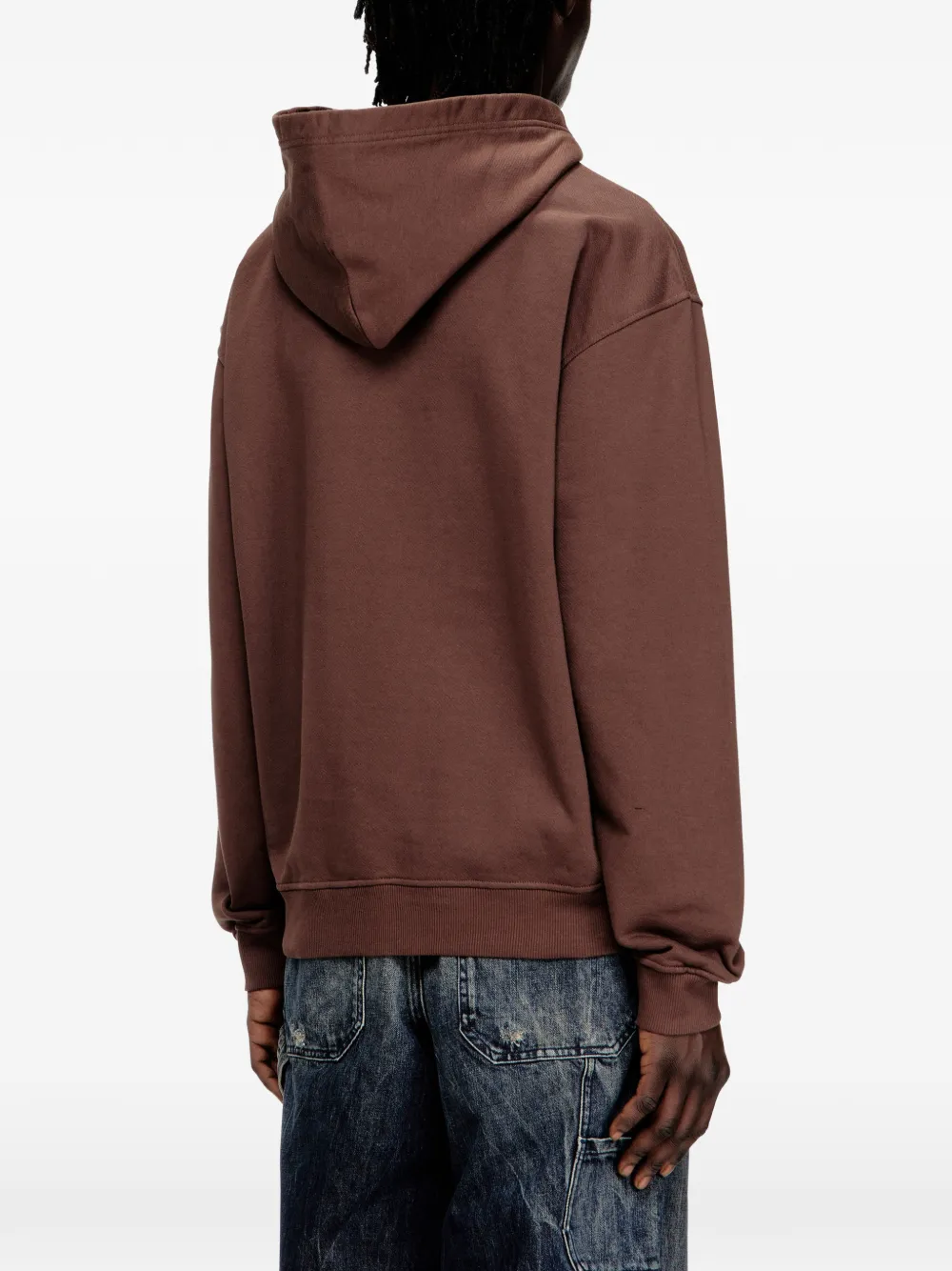Diesel S-Norman-Hood hoodie Bruin