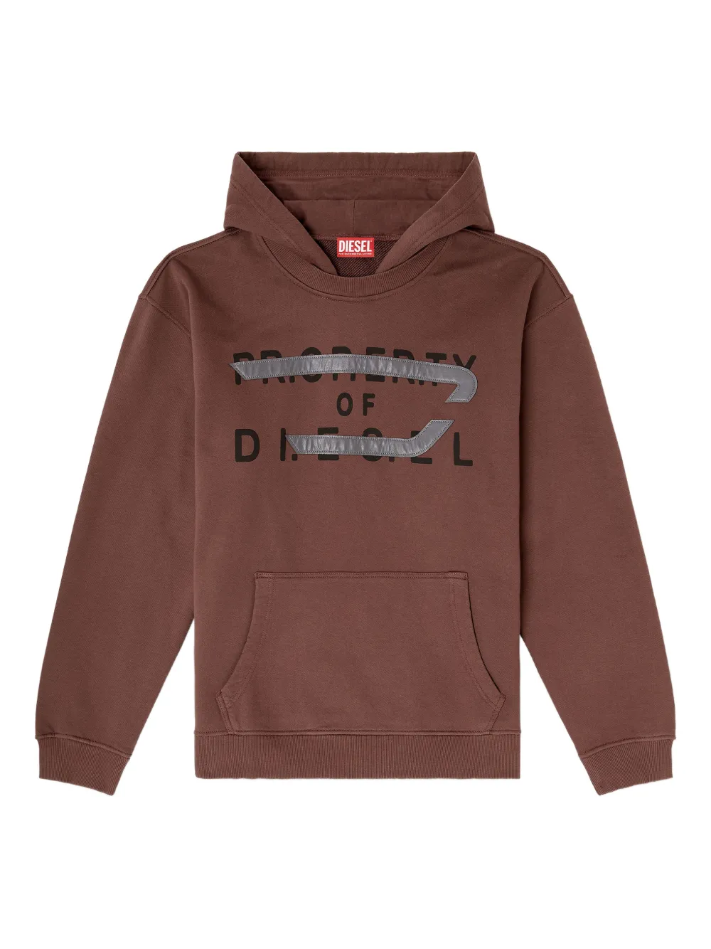 Diesel S-Norman-Hood hoodie - Marrone
