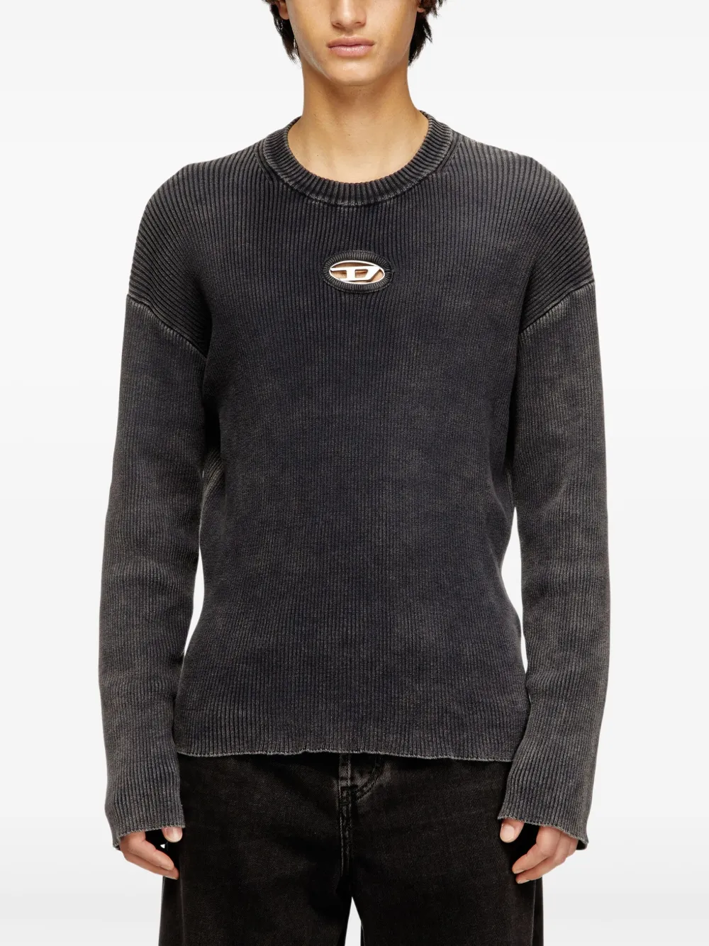 Diesel K-Darren-D trui Zwart