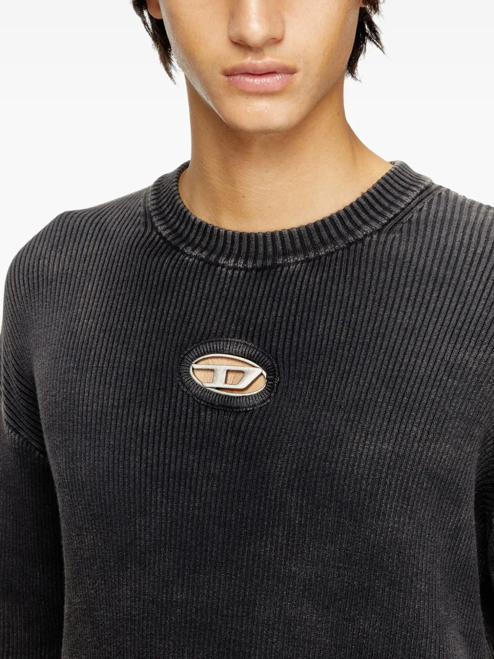 Diesel K-Darren-D trui Zwart