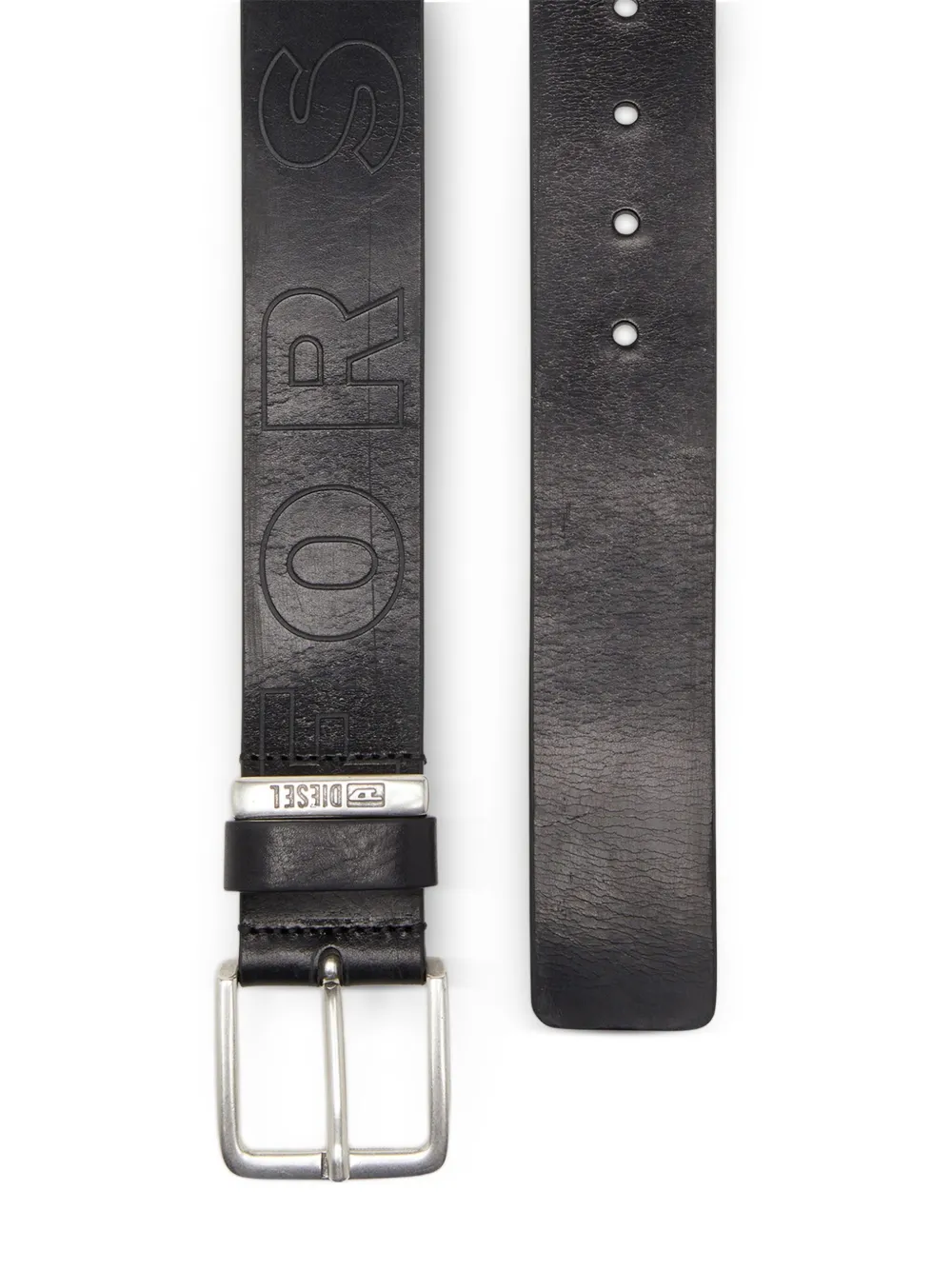  Diesel B-fsl-outline Buckle Belt - Black 