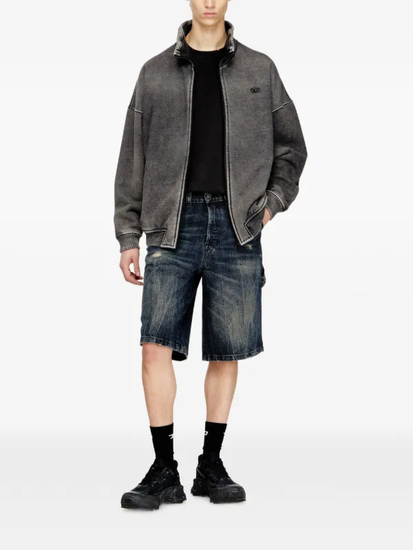 Diesel D-Livery-W-Shorts Denim Shorts | Blauw | FARFETCH NL