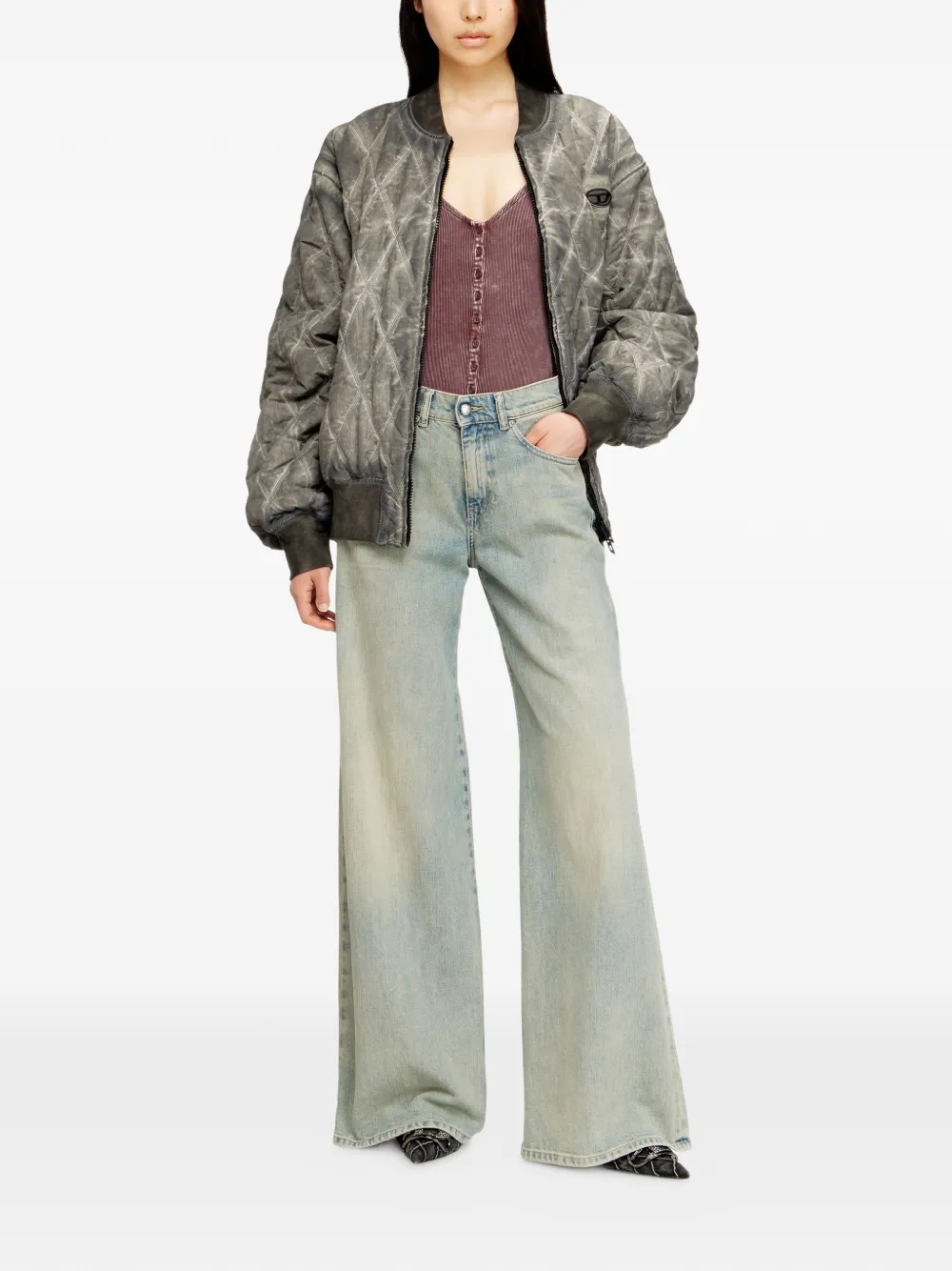 Diesel 1978 D-Akemi 09n33 jeans - Blauw