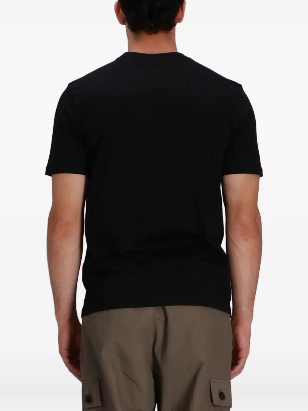 HUGO T-shirt met grafische print Zwart