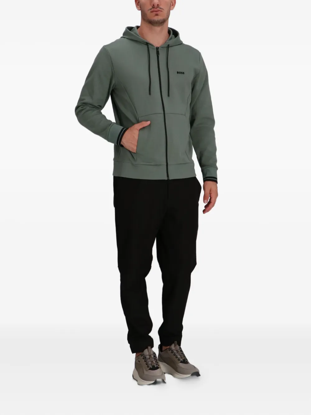 BOSS hoodie à fermeture zippée | Hoodies | Image 2