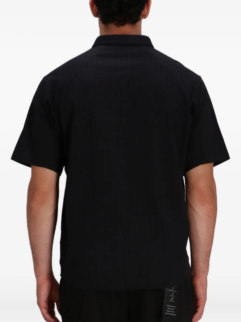 BOSS Katoenen overhemd Zwart