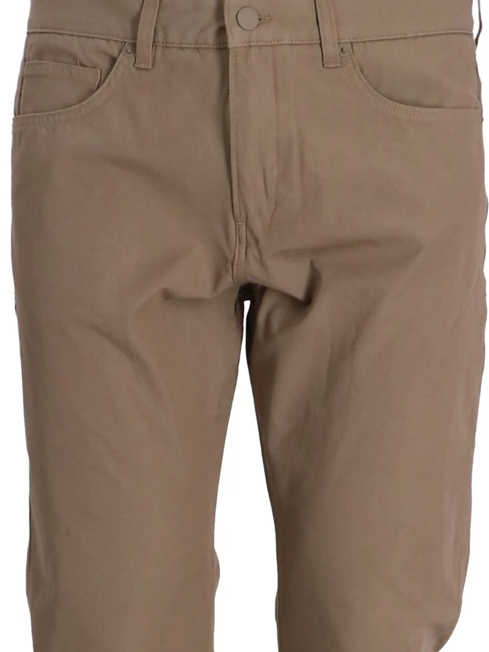 BOSS Broek van katoenblend - Bruin