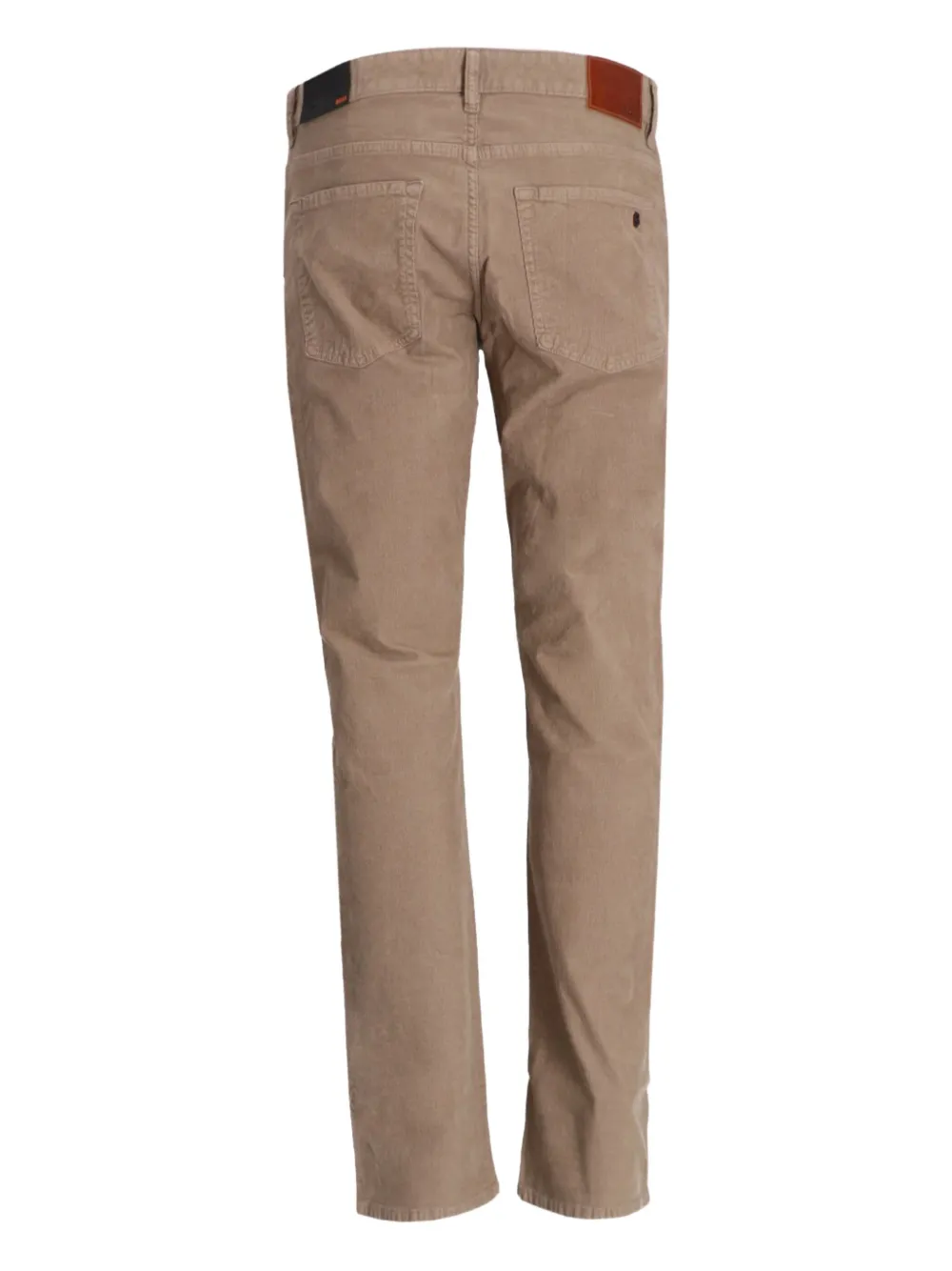 BOSS Straight broek Beige