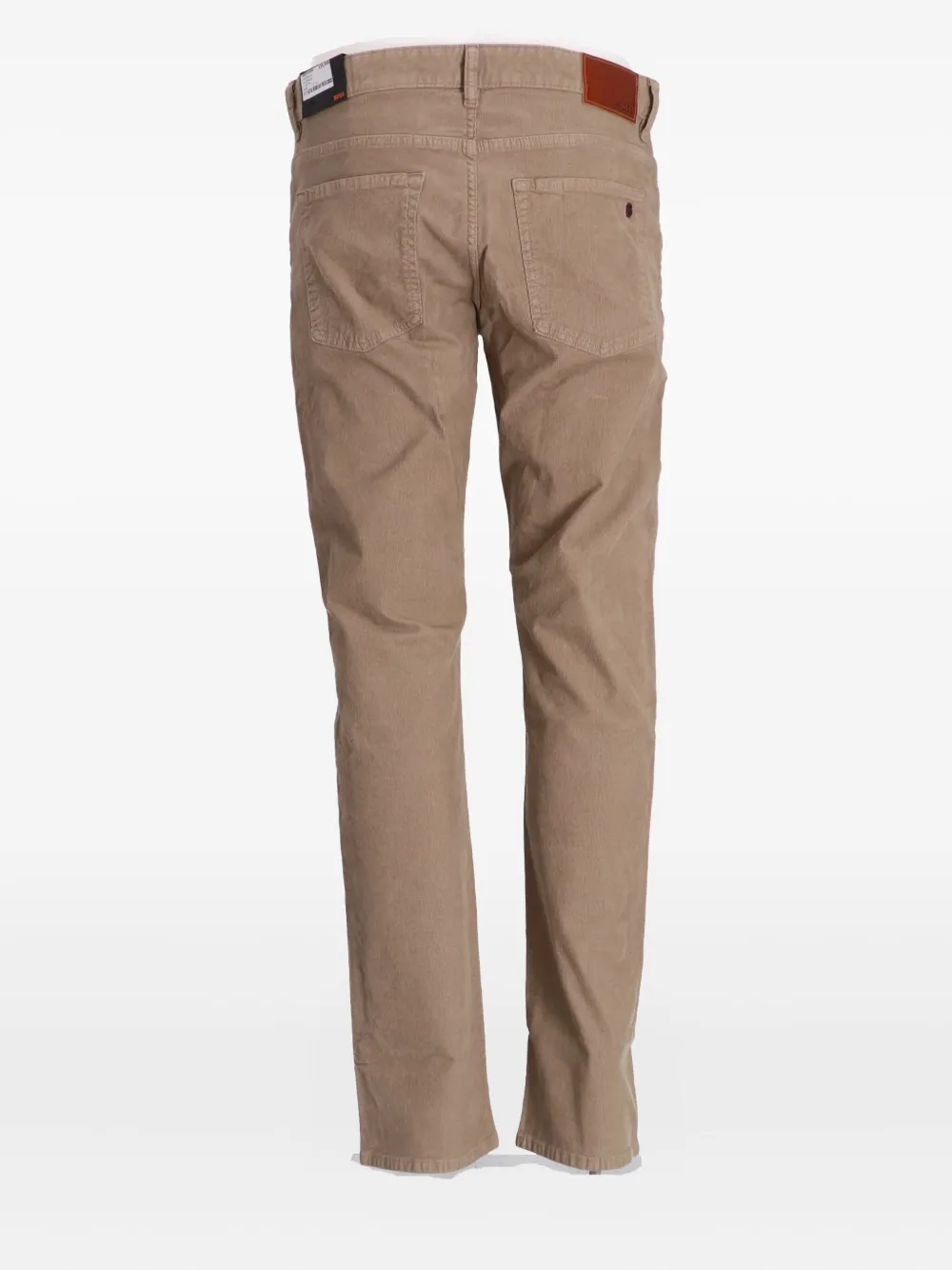 BOSS Straight broek Beige