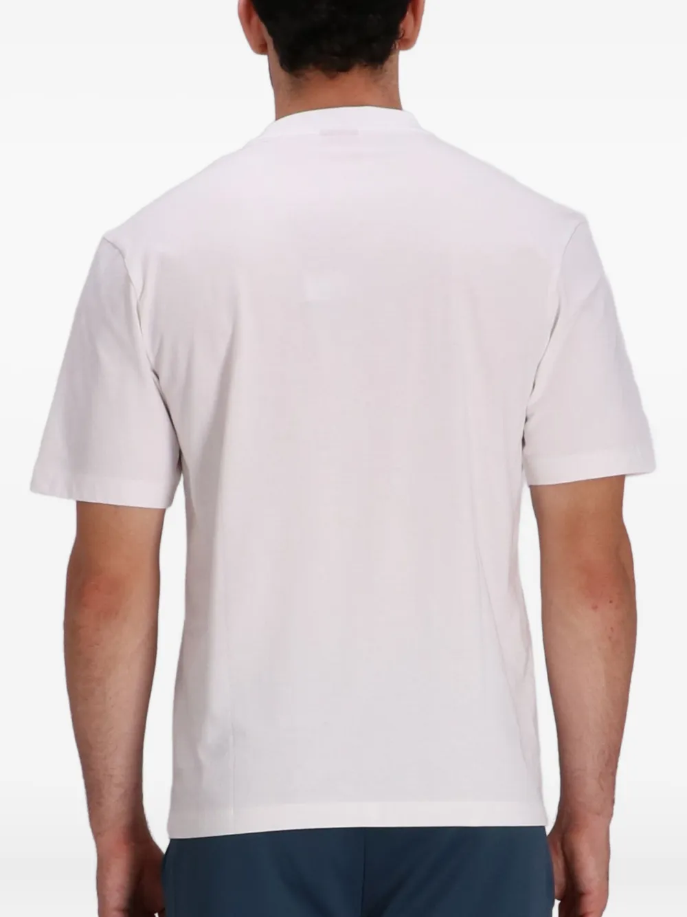 HUGO T-shirt met logoprint Wit