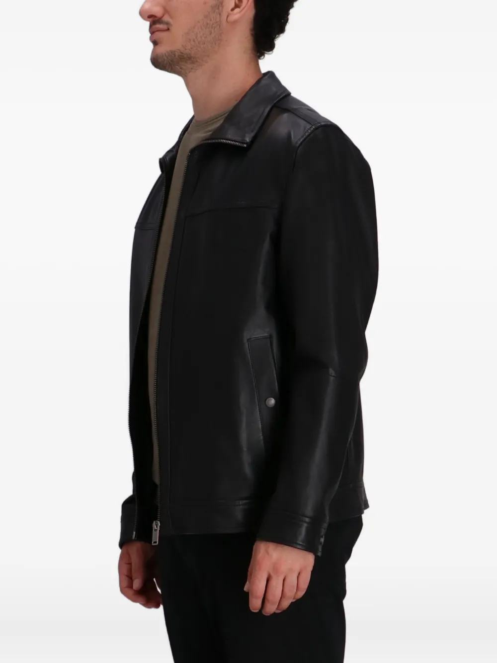 BOSS Jack met lange mouwen Zwart