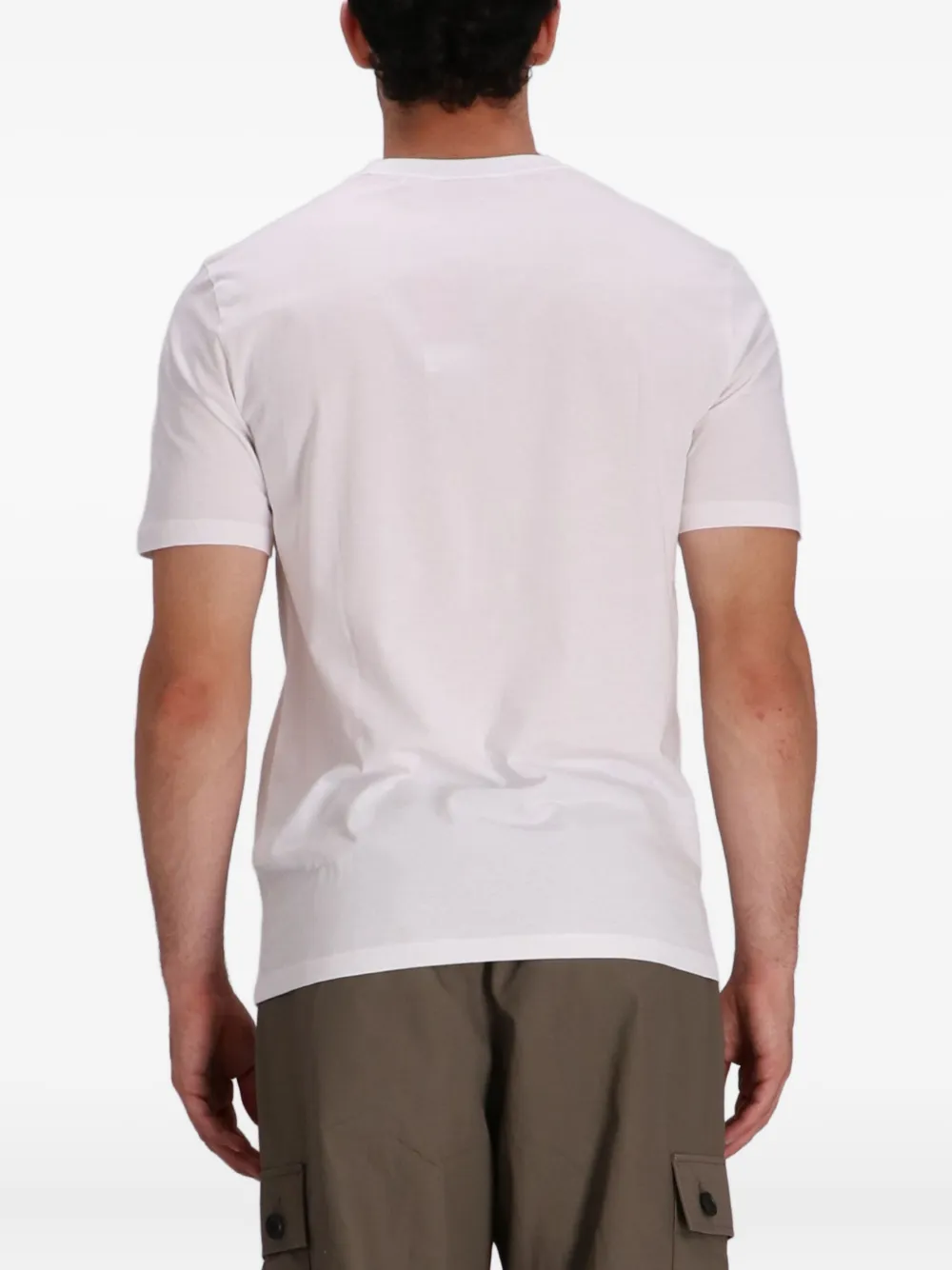 HUGO T-shirt met grafische print Wit