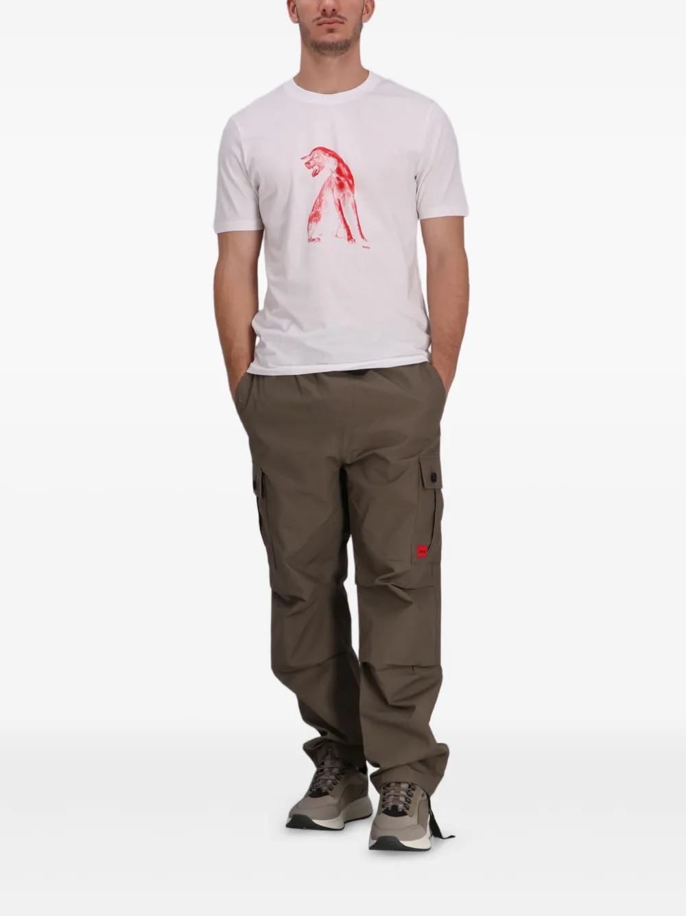 HUGO playera con estampado gráfico | Playeras | Image 2