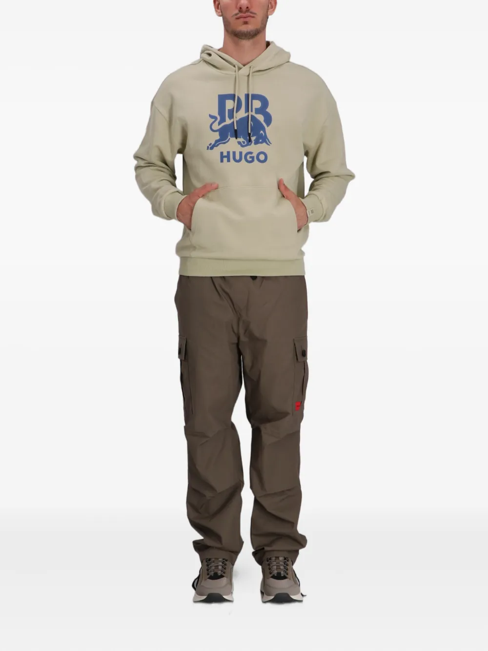 HUGO hoodie à logo imprimé | Hoodies | Image 2