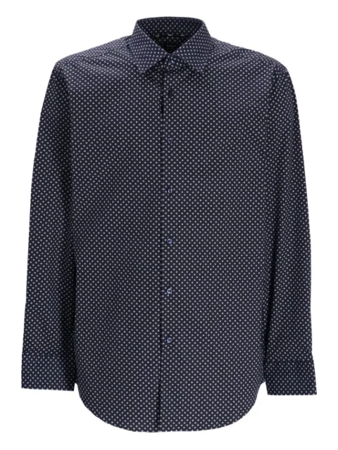 BOSS polka dot-patterned shirt