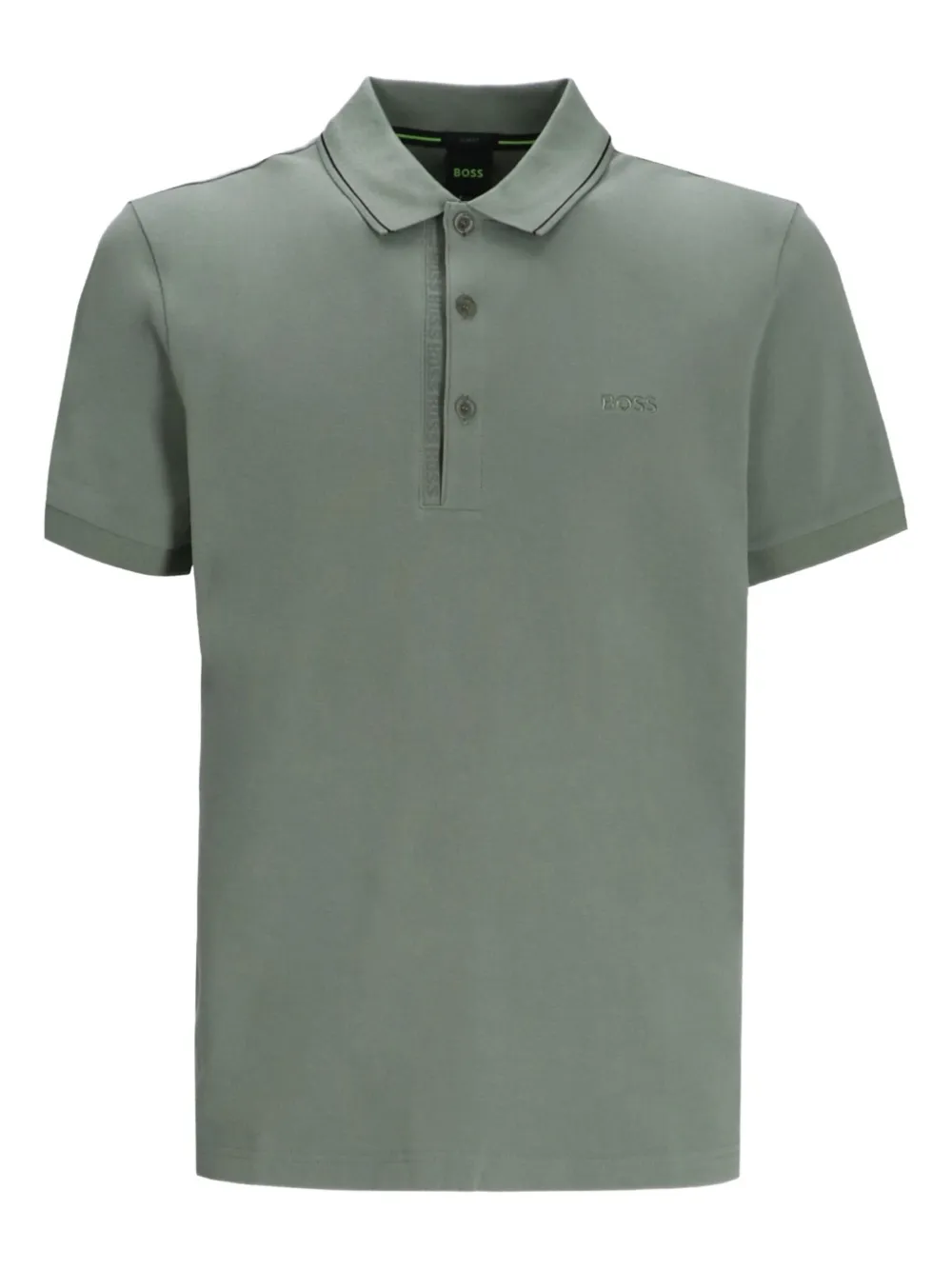 BOSS Poloshirt mit Logo - Grün