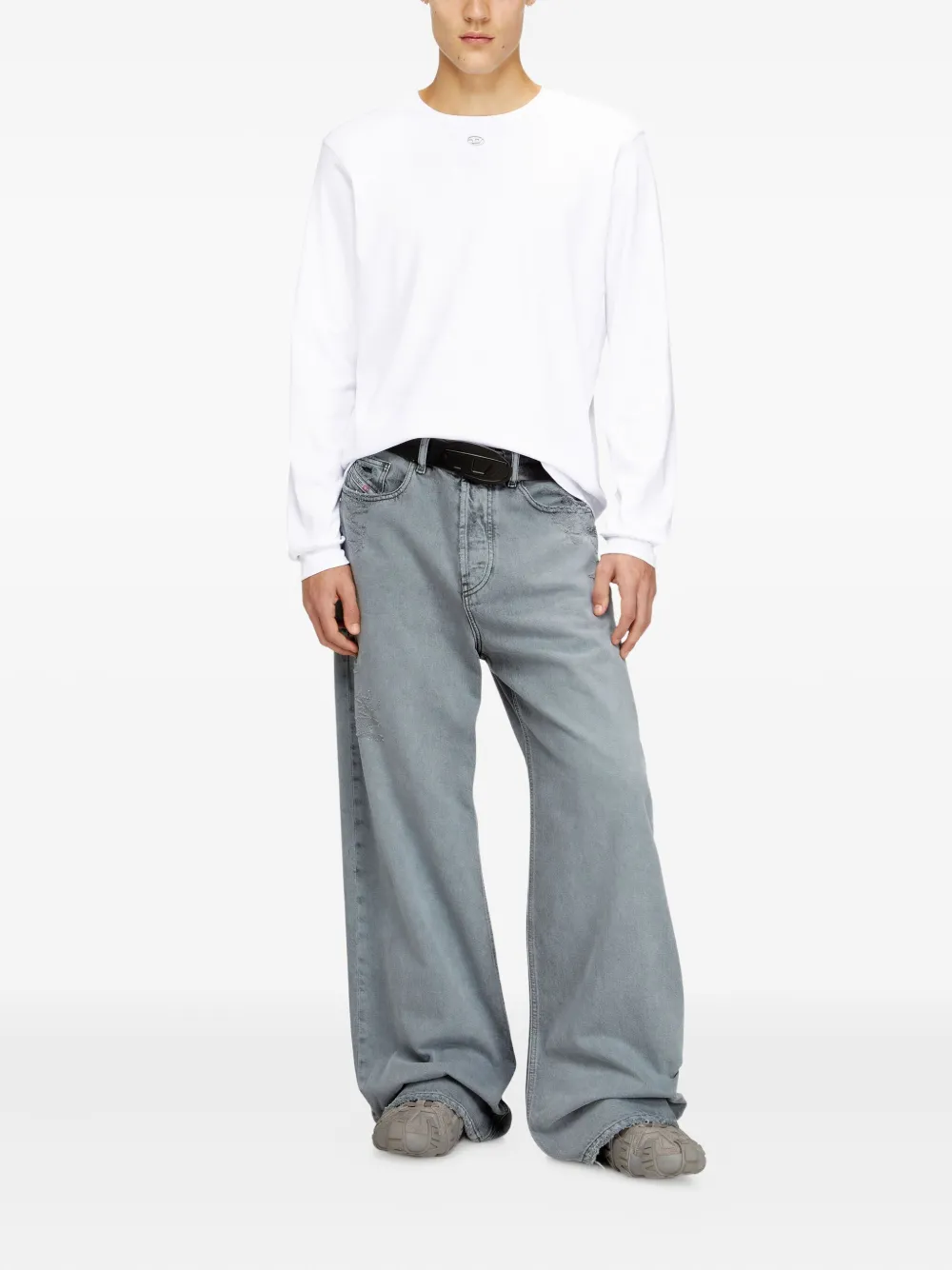 Diesel T-Madjust long-sleeve top - Wit