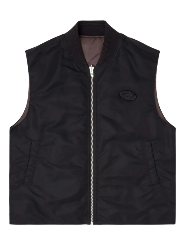 Diesel W-Type-D1 ベスト | ブラック | FARFETCH JP