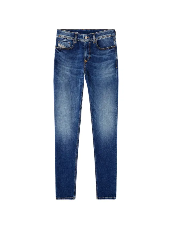 Diesel ボタン スキニージーンズ | ブルー | FARFETCH JP