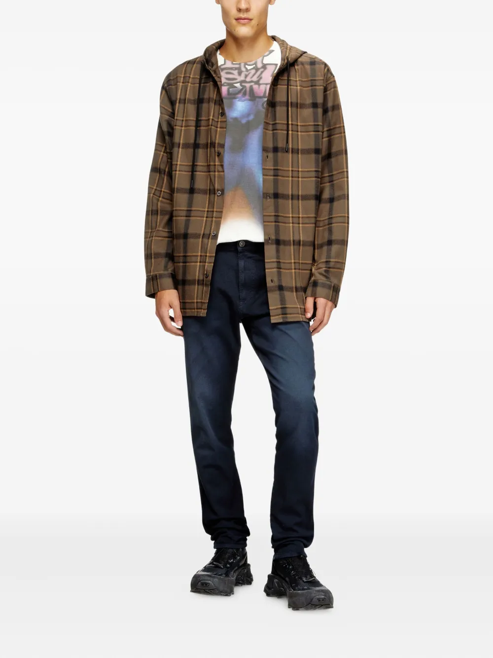 Diesel five-pocket jeans - Blauw