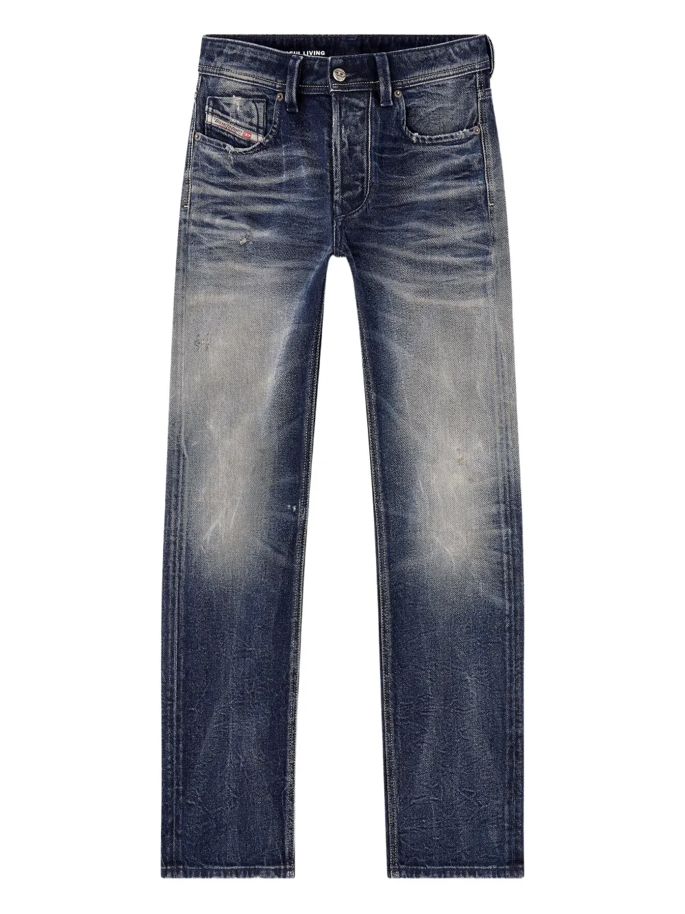 Diesel belt-loops jeans - Blu