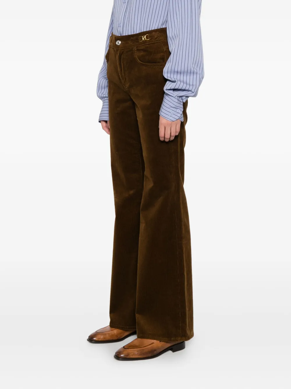 Citizen Of Humanity Corduroy Trousers In Brown