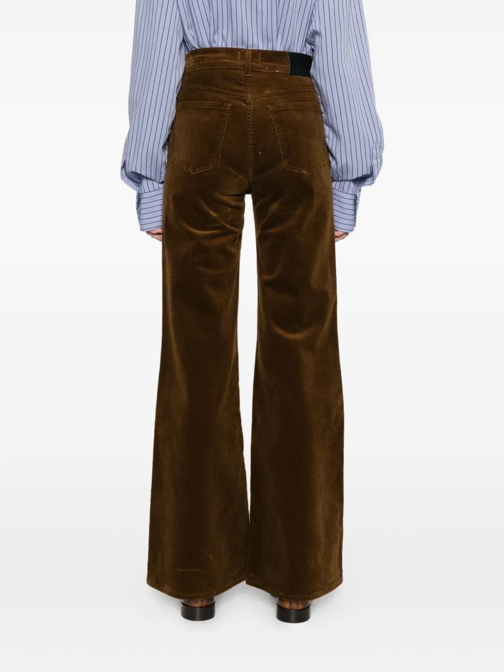 Citizen Of Humanity Corduroy Trousers In Brown