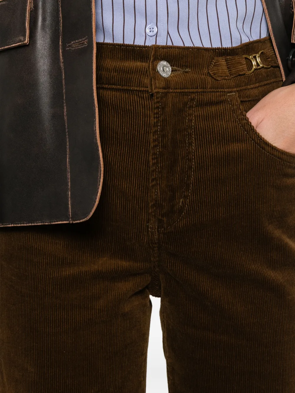 Citizen Of Humanity Corduroy Trousers In Brown