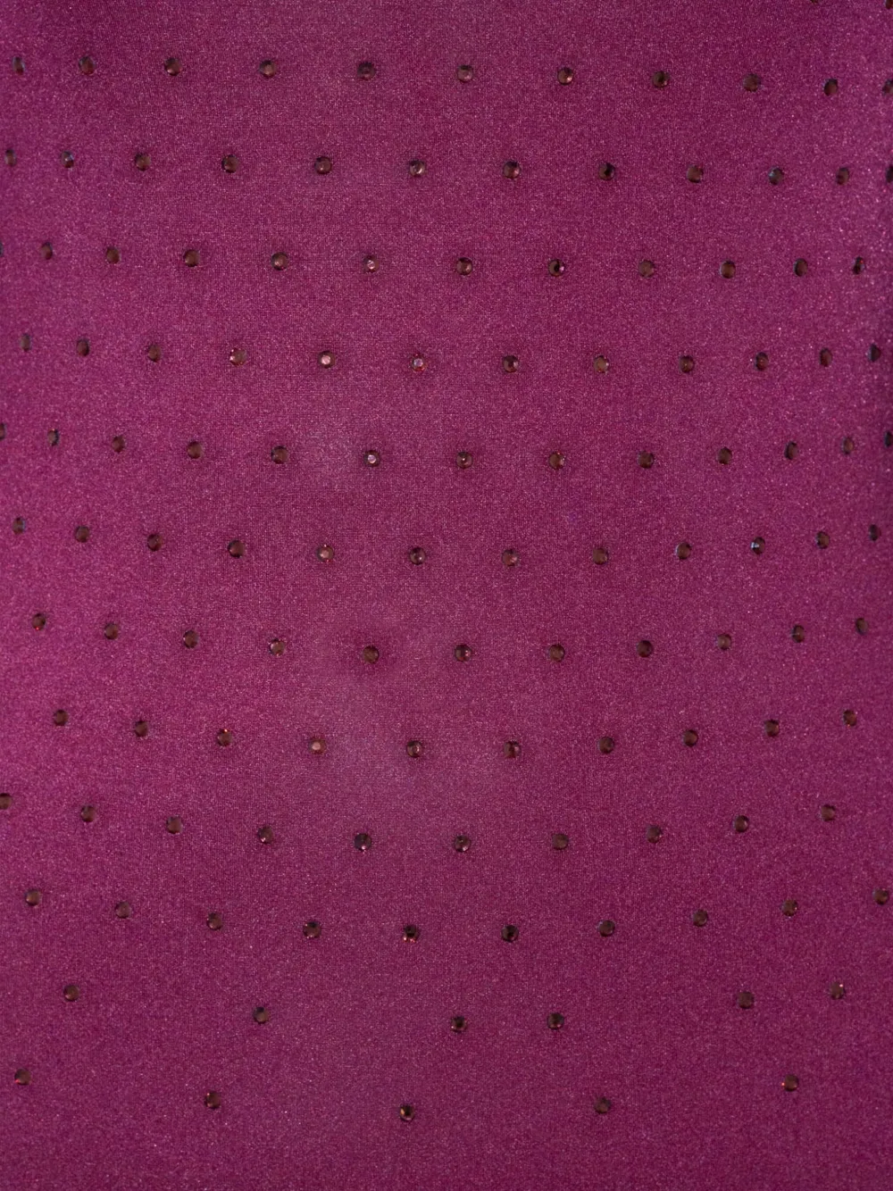 The Andamane High-neck Bodysuit In Purple