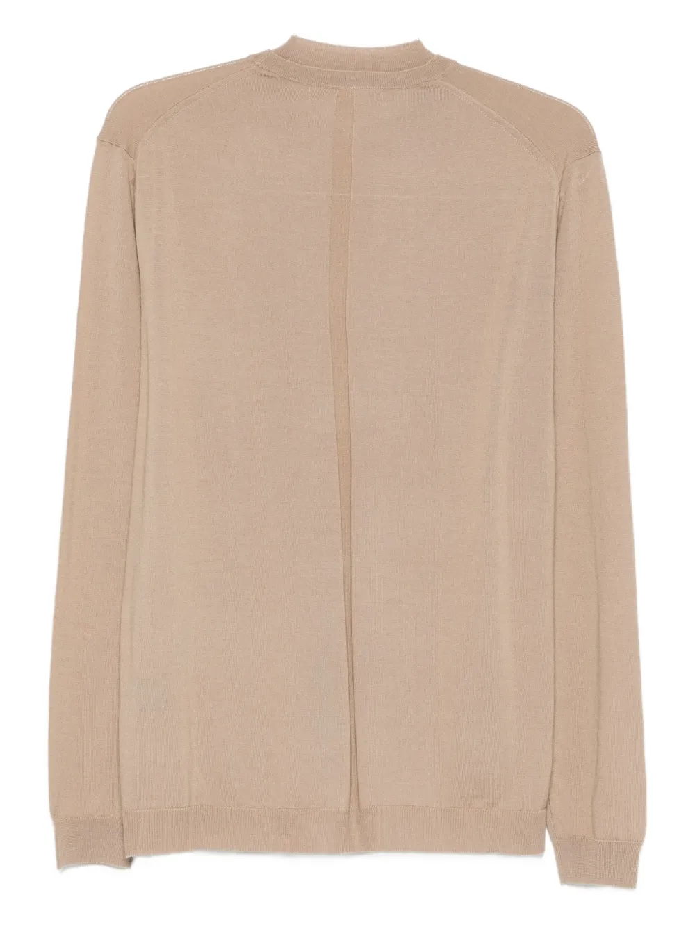 Low Brand Sweater met ronde hals - Beige