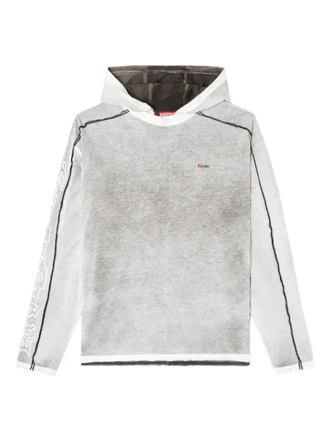 Diesel T-Riven long-sleeve hoodie