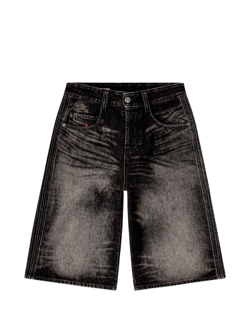 Diesel D-Enim-M-Short-S shorts - Schwarz