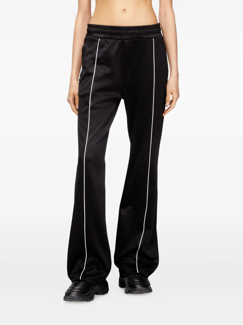 Diesel P-lockingin-od Stripe-detail Track Pants In Blue