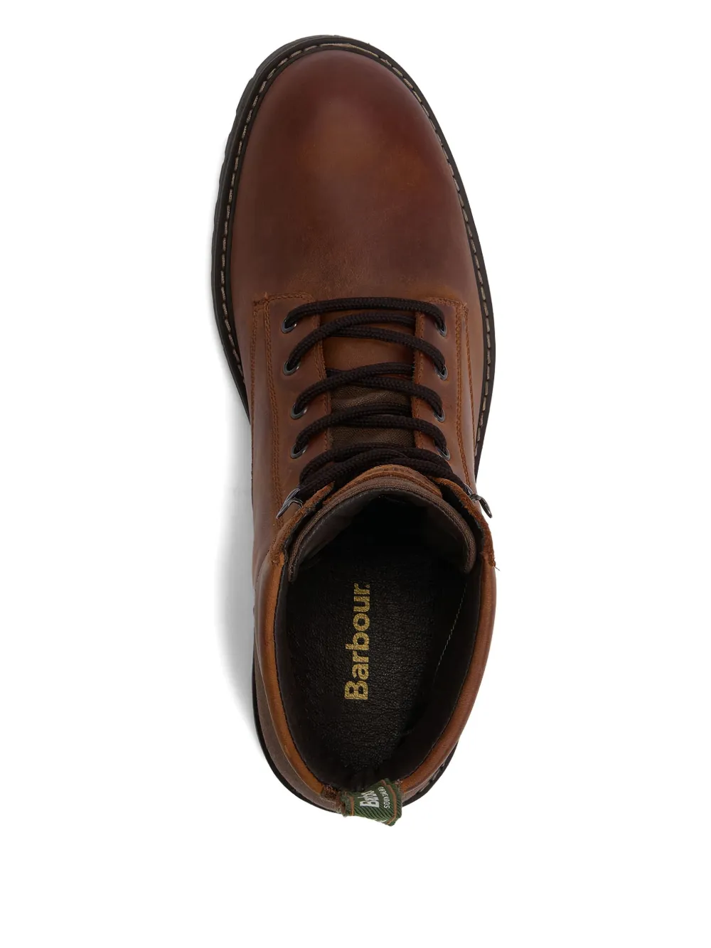 Barbour Harrison waterproof leren laarzen Bruin
