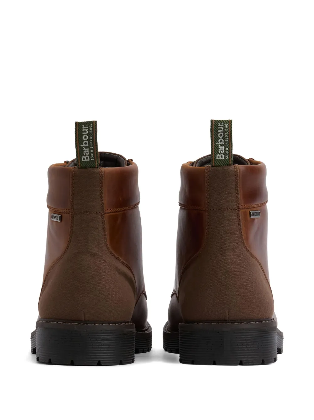 Barbour Harrison waterproof leather boots | Biker Boots | Image 2
