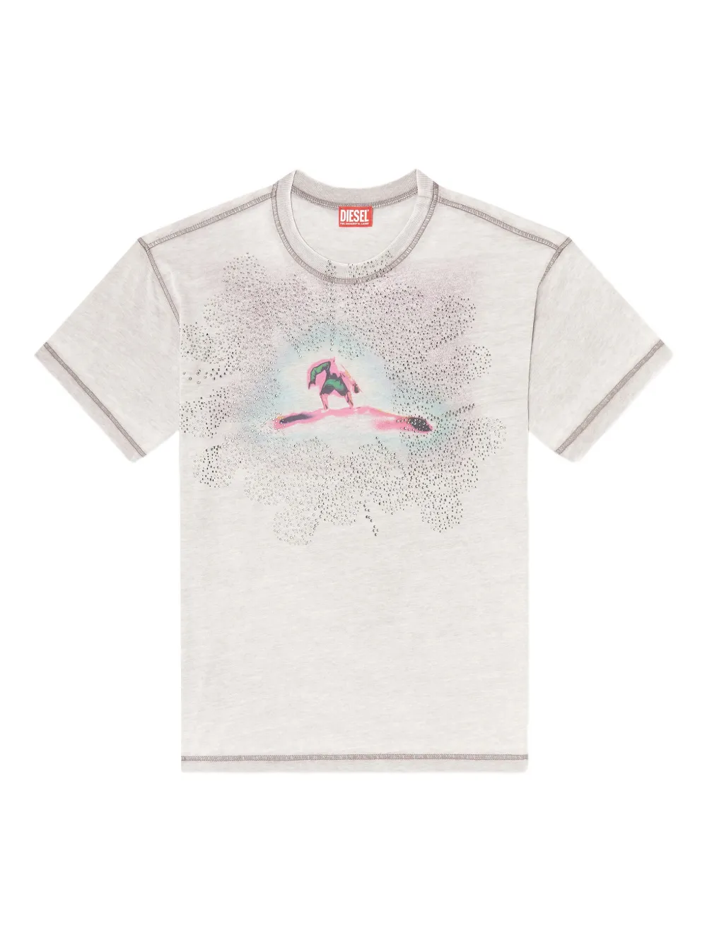 Diesel T-Norm-V6 T-shirt - Grigio