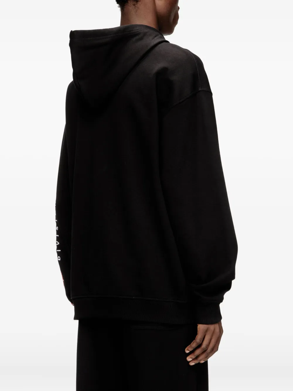 Diesel S-Boxt hoodie met logoprint Zwart